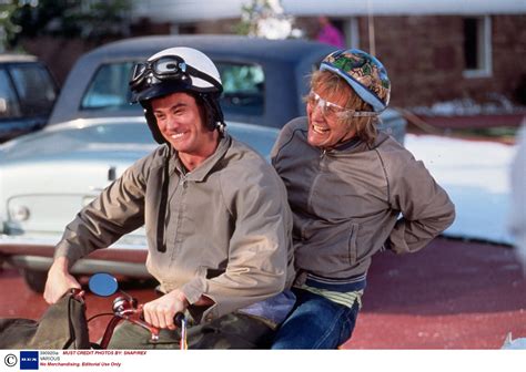 dumb and dumber on moped.